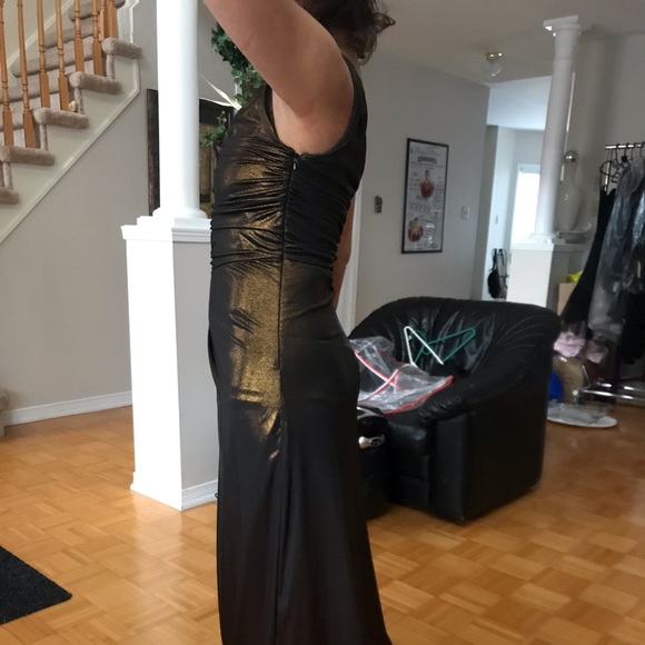 SUZY SHIER ELEGANT NIGHT DRESS SIZE US MEDIUM FOR WOMANS HEIGHT 5’3” - Picture 4 of 6